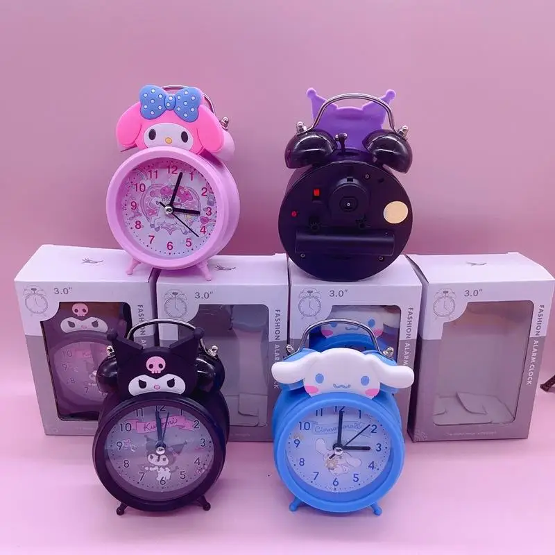 Kuromi Children Cartoon Ringing Alarm Clock Sanrio My Melody Student Anime Kawaii Bedside Alarm Clock Kid Cute Alarm Clock
Kuromi Children Cartoon Ringing Alarm Clock Sanrio My Melody Student Anime Kawaii Bedside Alarm Clock Kid Cute Alarm Clock