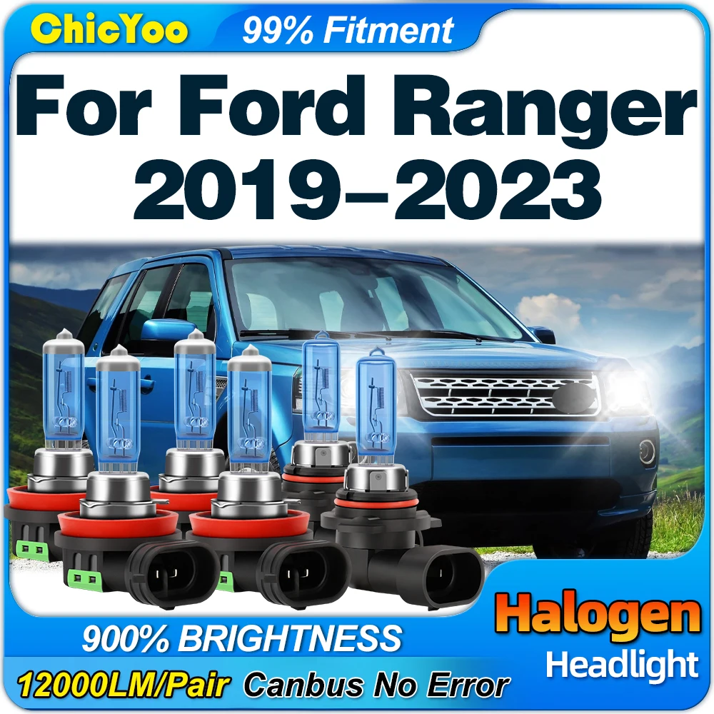 300W Super White Auto Headlight 30000LM Car Halogen Lights Bulbs 12V Plug And Play For Ford Ranger 2019 2020 2021 2022 2023
300W Super White Auto Headlight 30000LM Car Halogen Lights Bulbs 12V Plug And Play For Ford Ranger 2019 2020 2021 2022 2023