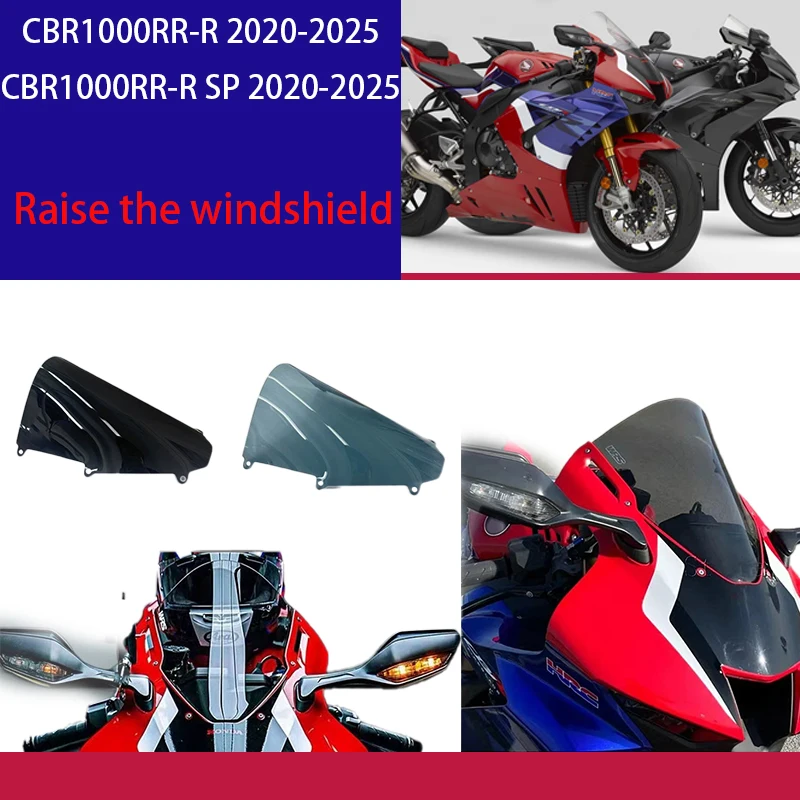 For Honda CBR 1000 RR-R SP 2020-2025/CBR 1000RR-R 2022-2025 CBR1000RR-R Windscreen Motor Racing Windshield Screen Fairing
For Honda CBR 1000 RR-R SP 2020-2025/CBR 1000RR-R 2022-2025 CBR1000RR-R Windscreen Motor Racing Windshield Screen Fairing
