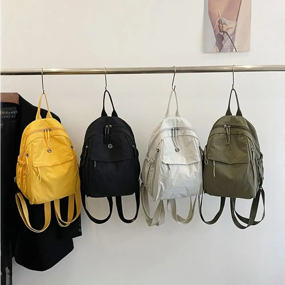 Однотонный рюкзак из ткани Оксфорд, легкий, повседневная сумка через плечо большой вместимости, нейлон с регулируемым ремешком
Однотонный рюкзак из ткани Оксфорд, легкий, повседневная сумка через плечо большой вместимости, нейлон с регулируемым ремешком