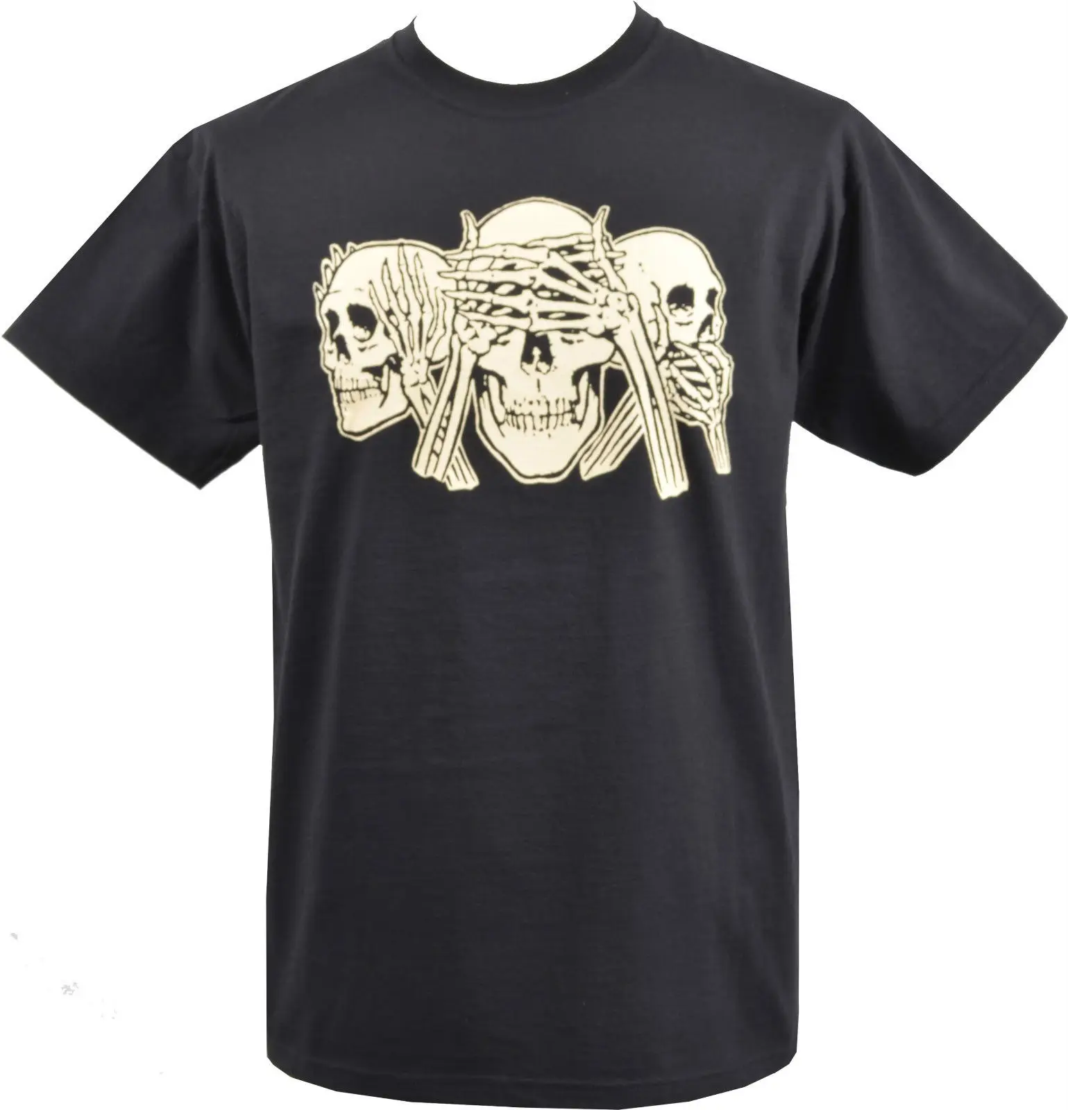 Hear No Evil, See No Evil, Speak No Evil | Funny Skeleton T-Shirt 100% Cotton O-Neck Short Sleeve Casual Mens T-shirt Size S-3XL
Hear No Evil, See No Evil, Speak No Evil | Funny Skeleton T-Shirt 100% Cotton O-Neck Short Sleeve Casual Mens T-shirt Size S-3XL