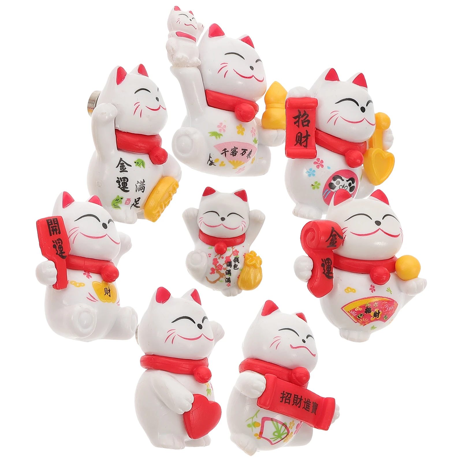 8 Pcs Animal Fridge Magnet Stickers for s Cat-shaped Refrigerator Decoration
8 Pcs Animal Fridge Magnet Stickers for s Cat-shaped Refrigerator Decoration