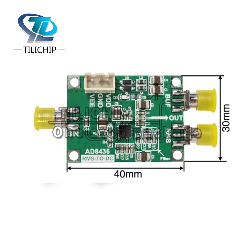 AD8436 module detector RMS RMS converter replaces AD637 high response 50Hz
AD8436 module detector RMS RMS converter replaces AD637 high response 50Hz