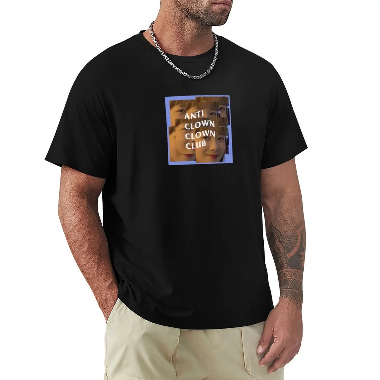 ANTI CLOWN CLOWN CLUB T-Shirt korean fashion croswit shirt man affliction shirts for a boy T-shirt men
ANTI CLOWN CLOWN CLUB T-Shirt korean fashion croswit shirt man affliction shirts for a boy T-shirt men