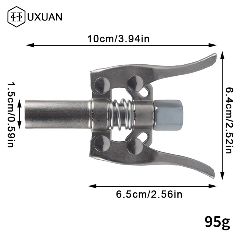 10000PSI Grease Gun Coupler Manual Grease Pump Head Syringe Lubrication Nozzle Oil Pump Filling Tool Grease Injector Nipple
10000PSI Grease Gun Coupler Manual Grease Pump Head Syringe Lubrication Nozzle Oil Pump Filling Tool Grease Injector Nipple