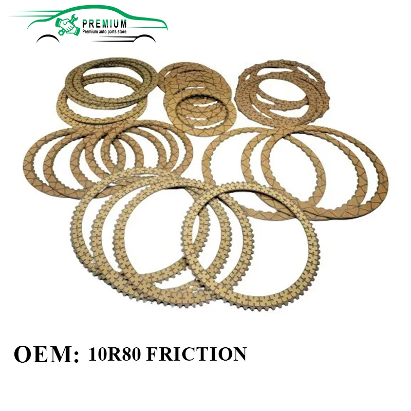 10L80 10R80 Auto Transmission Friction Kit Clutch Plate Fits For Ford F-150 Car Accessories
10L80 10R80 Auto Transmission Friction Kit Clutch Plate Fits For Ford F-150 Car Accessories