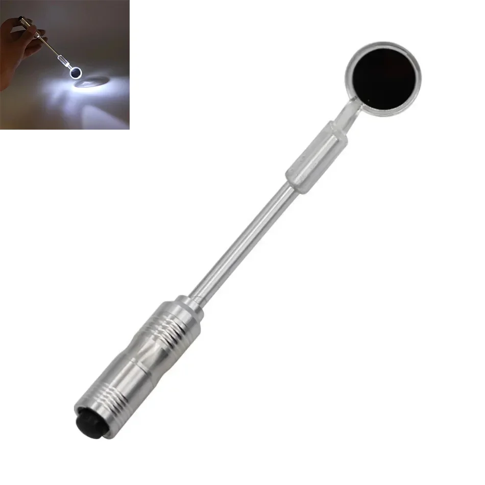 1 Pc Reusable Dental Mouth Mirror with LED Light Stainless Steel Bright Durable Mouth Mirror Oral Tooth Care Tool
1 Pc Reusable Dental Mouth Mirror with LED Light Stainless Steel Bright Durable Mouth Mirror Oral Tooth Care Tool