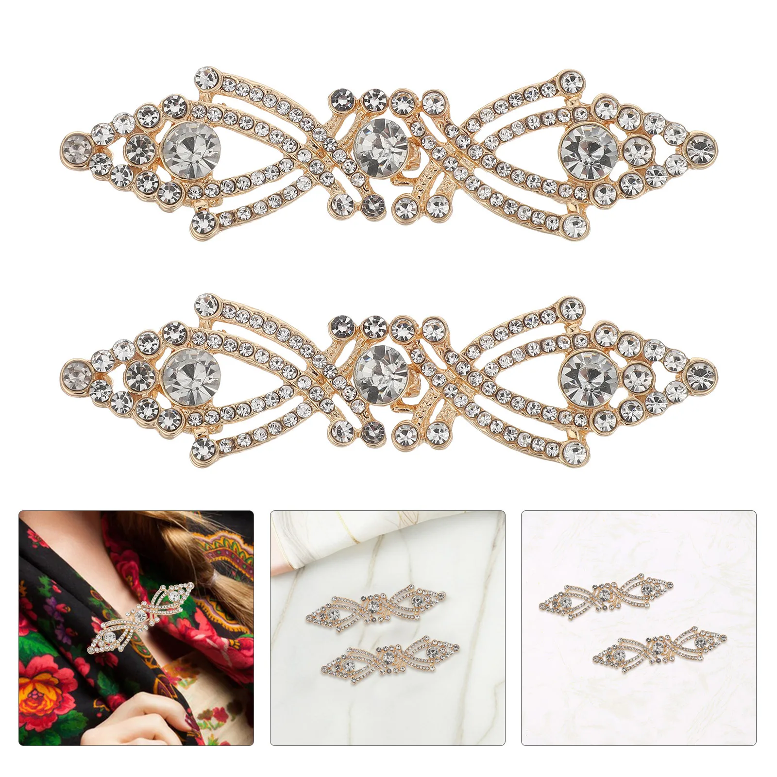 2pcs Cloak Cape Buckle Rhinestone Metal Clasp Pins Vintage Shawl Scarf Fastener Clips Dress Coat Cardigan Closure Zinc Alloy
2pcs Cloak Cape Buckle Rhinestone Metal Clasp Pins Vintage Shawl Scarf Fastener Clips Dress Coat Cardigan Closure Zinc Alloy