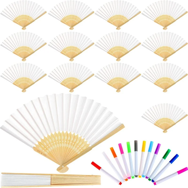 10/30pcs White Foldable Paper Fan Portable Chinese Bamboo Fan Wedding Gifts For Guest Birthday Party Decoration Kids Painting
10/30pcs White Foldable Paper Fan Portable Chinese Bamboo Fan Wedding Gifts For Guest Birthday Party Decoration Kids Painting