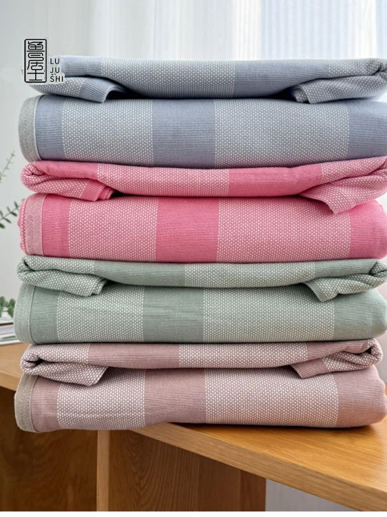 Thickened Pure Cotton Old Rough Cloth Cooling Mat Summer Bedding Single Double Size Anti-Bacterial Foldable Chinese Style
Thickened Pure Cotton Old Rough Cloth Cooling Mat Summer Bedding Single Double Size Anti-Bacterial Foldable Chinese Style