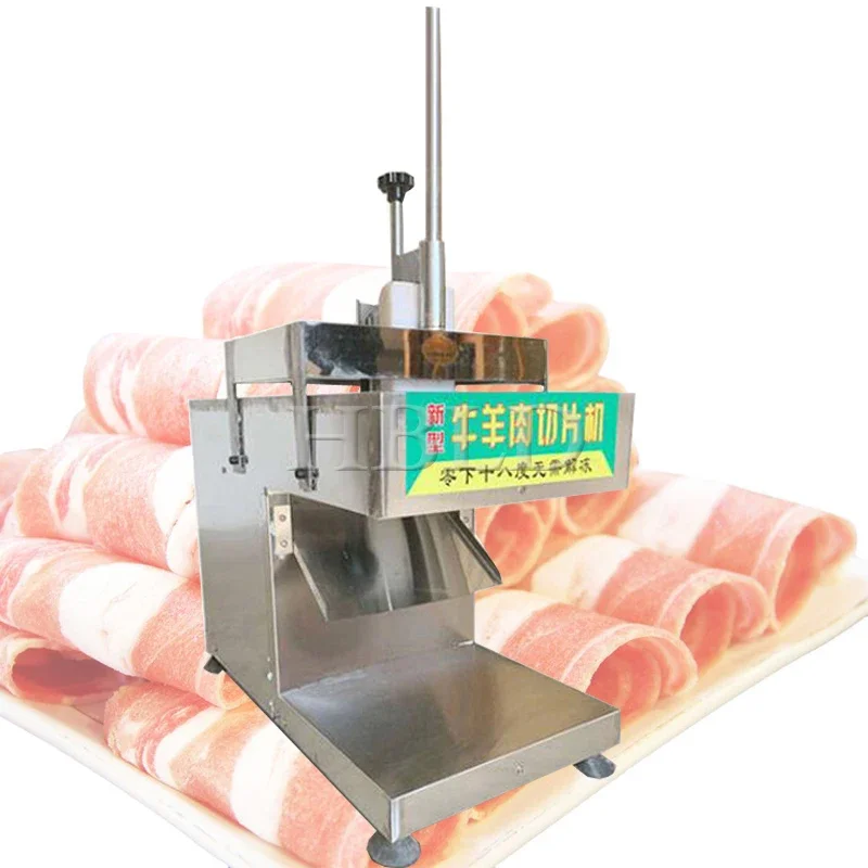 Commercial Beef And Mutton Slicer Multifunctional Fast Electric Fresh Meat Cutting Machine
Commercial Beef And Mutton Slicer Multifunctional Fast Electric Fresh Meat Cutting Machine