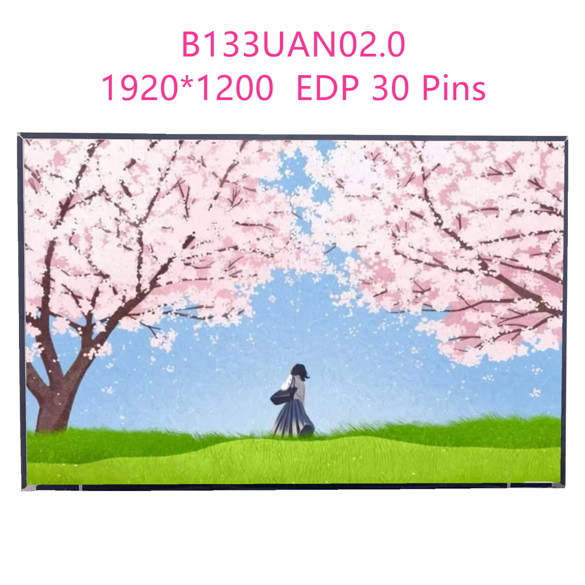 13.3'' B133UAN02.0 LP133WU1-SPF1 Laptop LCD Screen Panel Matrix 1920*1200 EDP 30 Pins
13.3'' B133UAN02.0 LP133WU1-SPF1 Laptop LCD Screen Panel Matrix 1920*1200 EDP 30 Pins