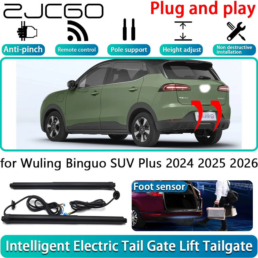 for Wuling Binguo SUV Plus 2024 2025 2026 Electric Powered Tailgate Power Liftgate Automatic Tailgate System With Foot Sensor
for Wuling Binguo SUV Plus 2024 2025 2026 Electric Powered Tailgate Power Liftgate Automatic Tailgate System With Foot Sensor