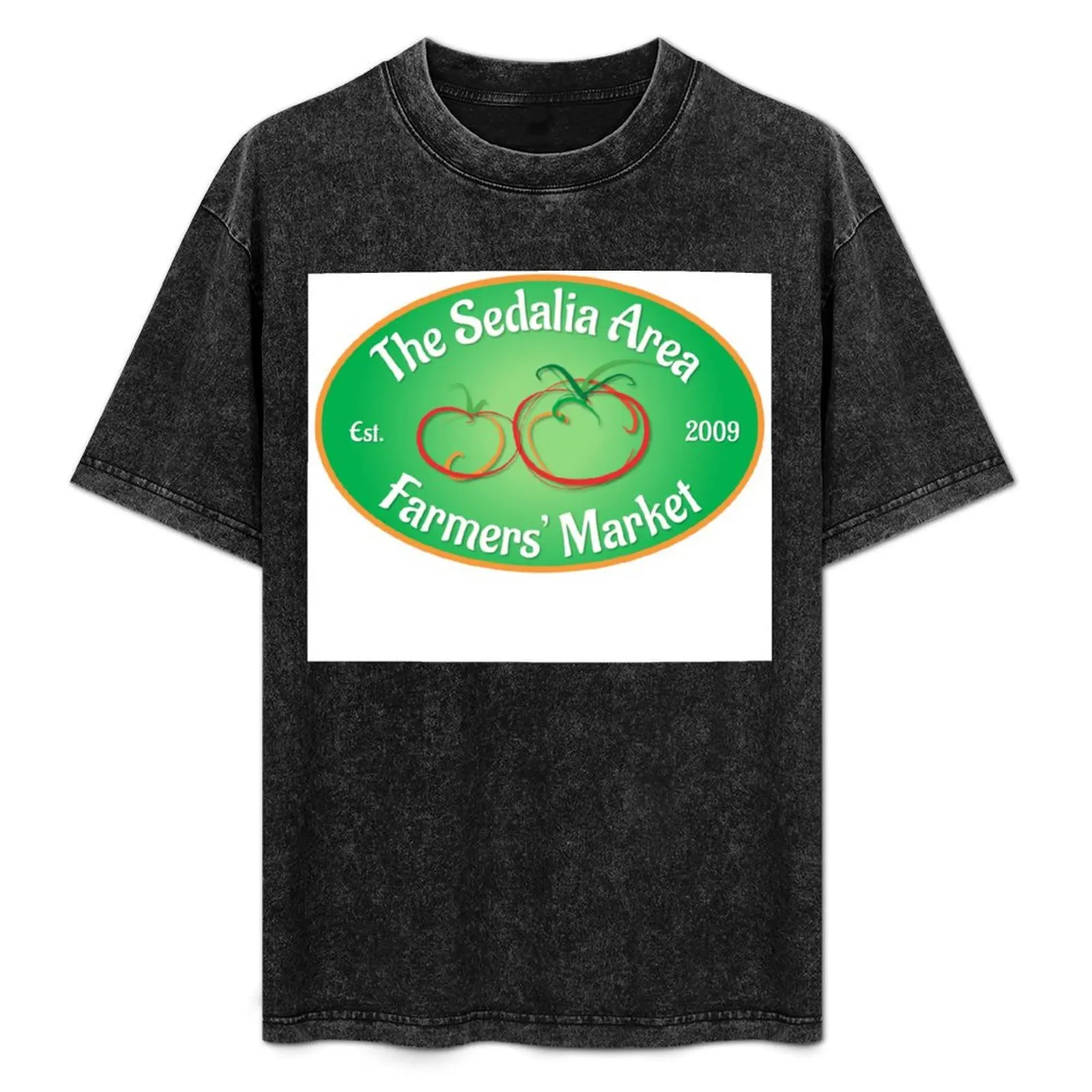 Sedalia Area Farmers' Market Oval Logo T-Shirt Large Size Loose Casual Tee
Sedalia Area Farmers' Market Oval Logo T-Shirt Large Size Loose Casual Tee