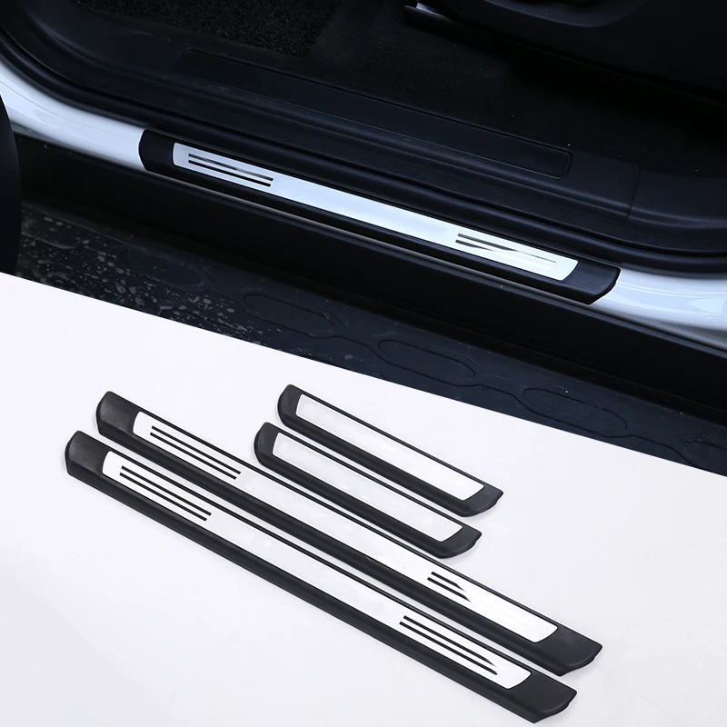 4 Pcs Car Outside Door Sill Protector Plate Cover Trim ABS For Land Rover Discovery Sport 2015-2018 Car Accessories
4 Pcs Car Outside Door Sill Protector Plate Cover Trim ABS For Land Rover Discovery Sport 2015-2018 Car Accessories