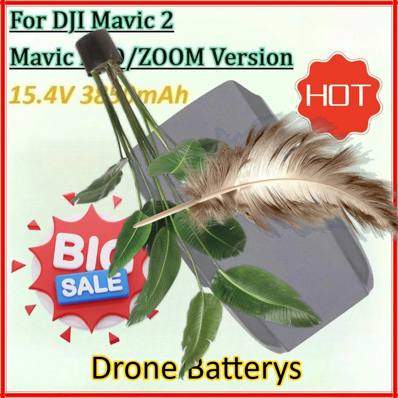 15.4V 3850mAh Drone Batterys for DJI Mavic 2 Mavic ZOOM/PROVersion Drone Intelligent Flight Rechargeable Batteries Accessories
15.4V 3850mAh Drone Batterys for DJI Mavic 2 Mavic ZOOM/PROVersion Drone Intelligent Flight Rechargeable Batteries Accessories