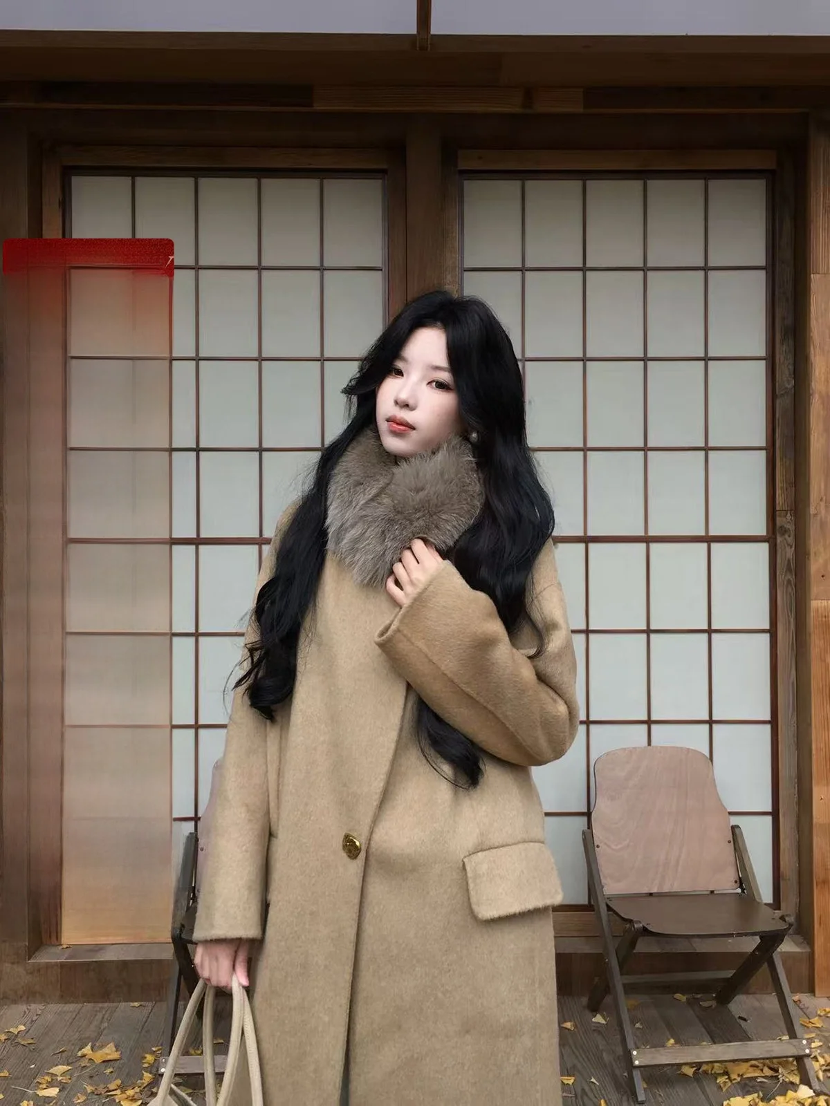 Женское зимнее двустороннее шерстяное пальто Iceollo: уникальное, красивое, из твида, с отложным воротником, удлиненное, средней длины, маленький размер
Женское зимнее двустороннее шерстяное пальто Iceollo: уникальное, красивое, из твида, с отложным воротником, удлиненное, средней длины, маленький размер