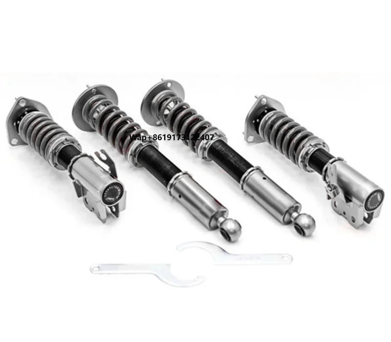 Car Parts 32 Steps Adjustable Mono-tube Coilover Suspension Shock Absorber for /200SX S15 1998-2002 NSN027
Car Parts 32 Steps Adjustable Mono-tube Coilover Suspension Shock Absorber for /200SX S15 1998-2002 NSN027