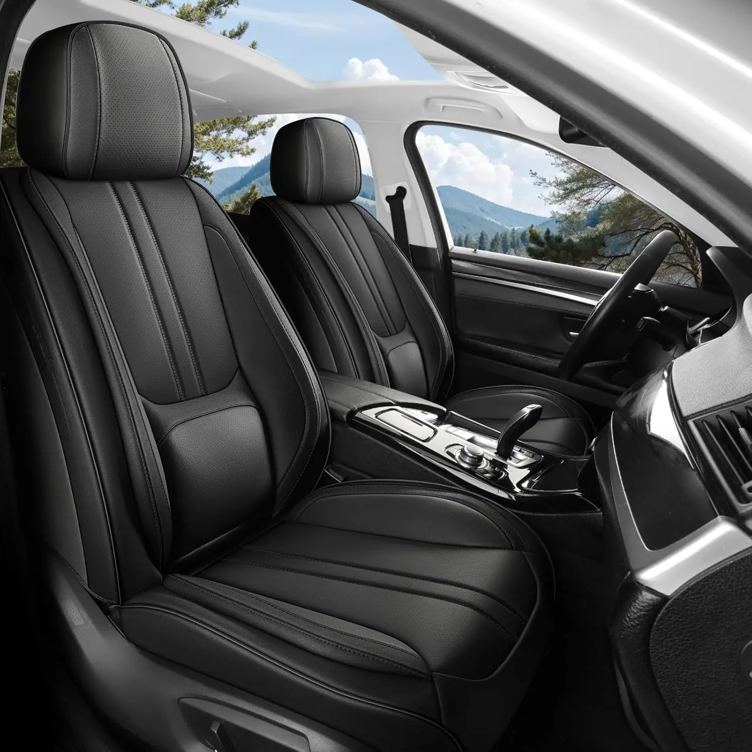 Чехлы на сиденья Honda Civic, искусственная кожа, черные, водонепроницаемые, устойчивые к царапинам, полная защита, легко устанавливаются, полный комплект.
Чехлы на сиденья Honda Civic, искусственная кожа, черные, водонепроницаемые, устойчивые к царапинам, полная защита, легко устанавливаются, полный комплект.
