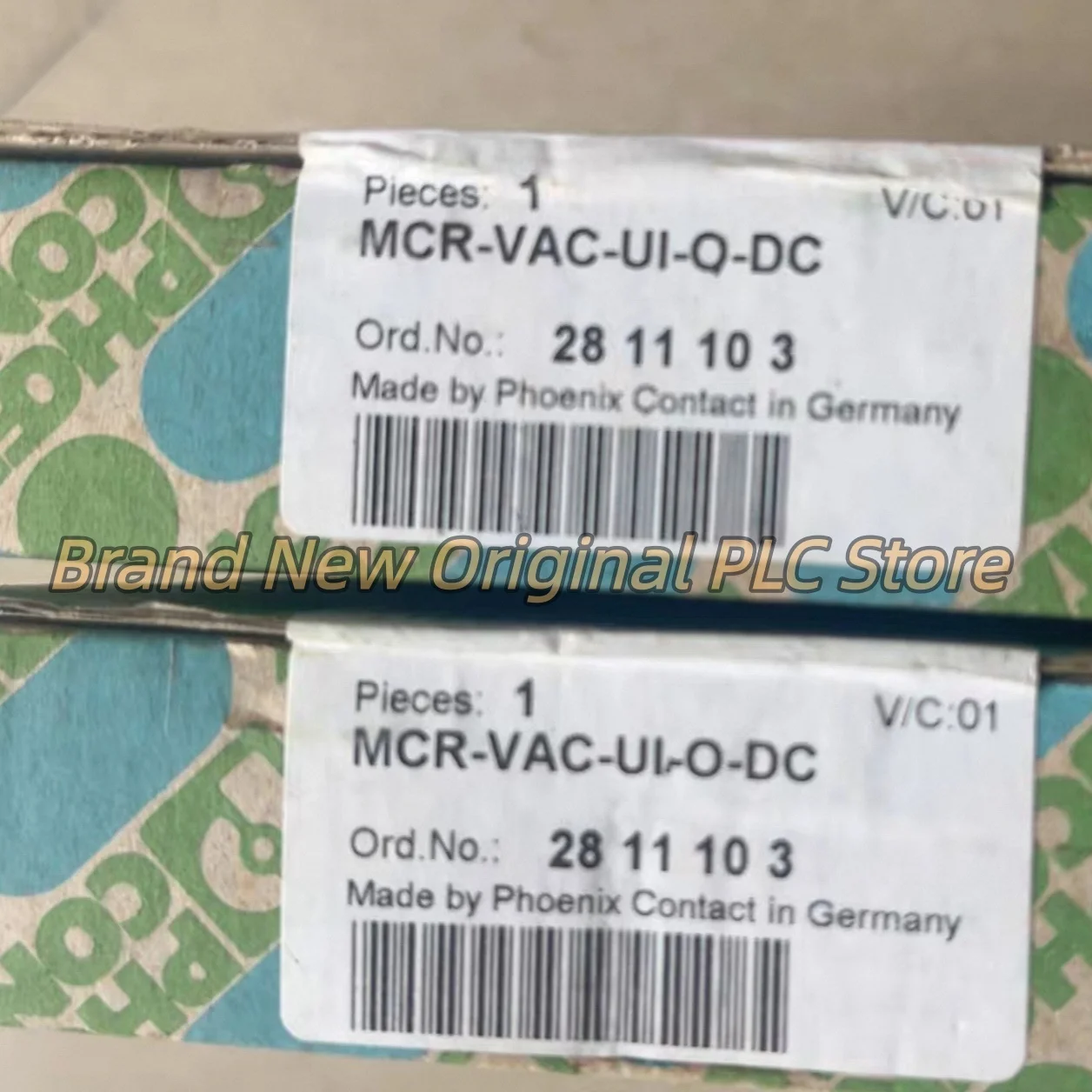 Voltage measurement transmitter 2811103 MCR-VAC-UI-O-DC 2906239 MACX MCR-VAC
Voltage measurement transmitter 2811103 MCR-VAC-UI-O-DC 2906239 MACX MCR-VAC