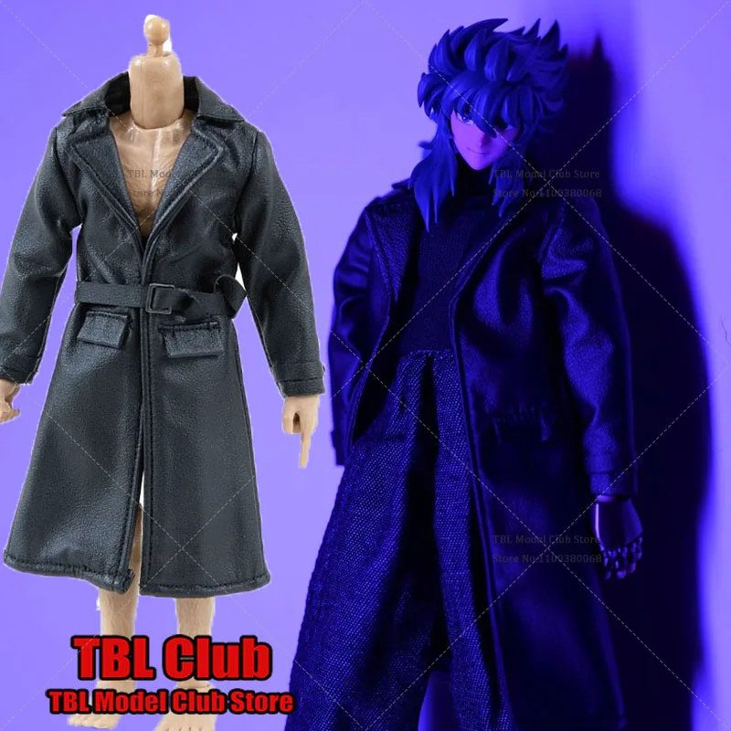 1/12 Scale Black Color Trend Mid-length Leather Trench Coat Windbreaker Clothes Accessories for 6" Male Soldier Action Figures
1/12 Scale Black Color Trend Mid-length Leather Trench Coat Windbreaker Clothes Accessories for 6" Male Soldier Action Figures