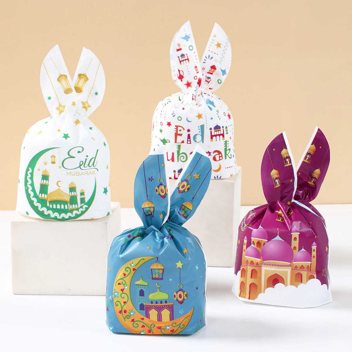 50pcs Eid Mubarak Gift Bags Plastic Bag Cookie Candy Ramadan Kareem Decoration 2025 Islamic Muslim Party Packaging Bag Pouch
50pcs Eid Mubarak Gift Bags Plastic Bag Cookie Candy Ramadan Kareem Decoration 2025 Islamic Muslim Party Packaging Bag Pouch