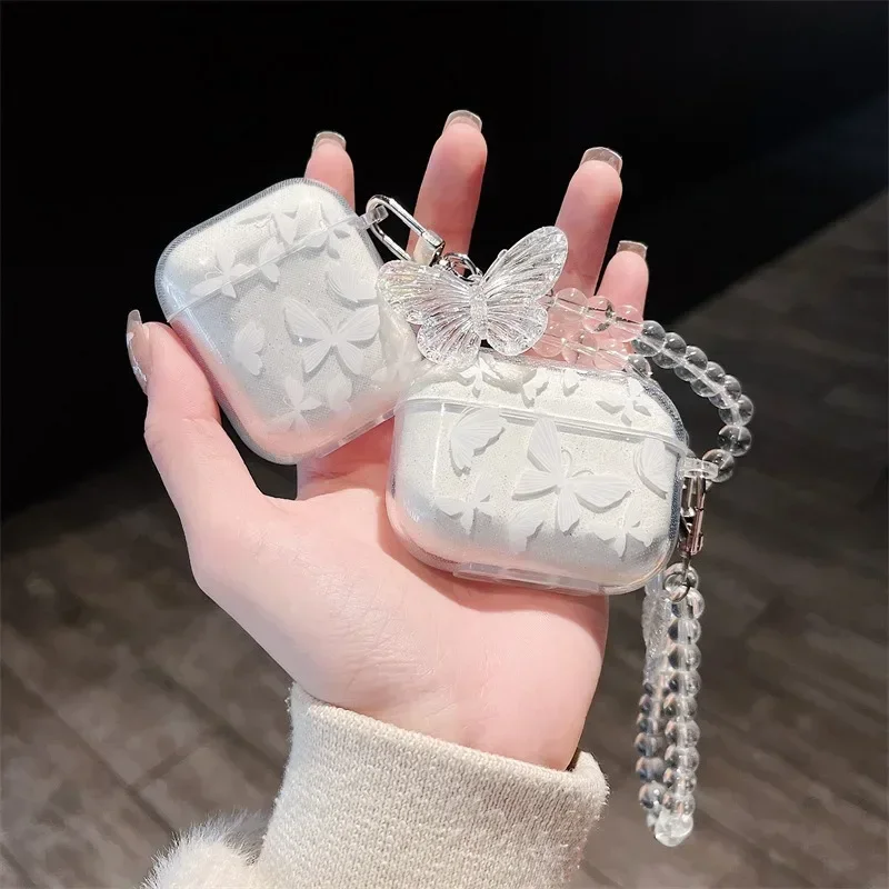 Подходит для Apple airpods 2345 поколения, чехол для беспроводной Bluetooth-гарнитуры, чехол для гарнитуры, мягкий чехол с блестками и бабочкой
Подходит для Apple airpods 2345 поколения, чехол для беспроводной Bluetooth-гарнитуры, чехол для гарнитуры, мягкий чехол с блестками и бабочкой