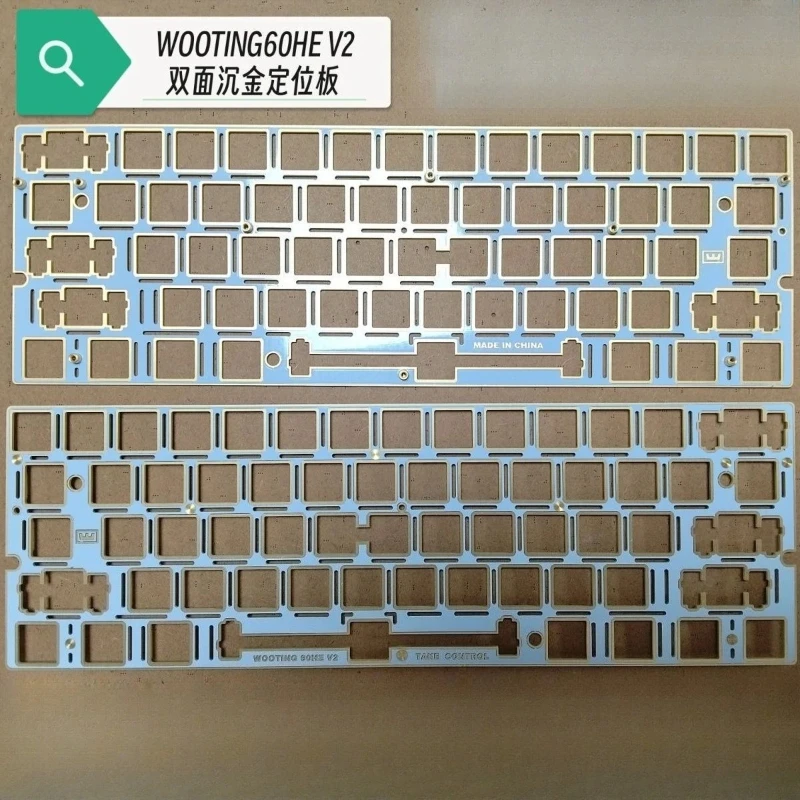 FR4 Positioning Board Single Key Slot FR4 Sinking Gold Location Plate for Wooting60/GH60/GT60/WIN60/MAD60 Keyboard Plate Gifts
FR4 Positioning Board Single Key Slot FR4 Sinking Gold Location Plate for Wooting60/GH60/GT60/WIN60/MAD60 Keyboard Plate Gifts