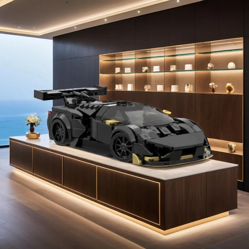 373PCS MOC City Champions Super Car Classic Supercar Huracan Trofeo Model Technology DIY Assembly Building Blocks Display Gift
373PCS MOC City Champions Super Car Classic Supercar Huracan Trofeo Model Technology DIY Assembly Building Blocks Display Gift