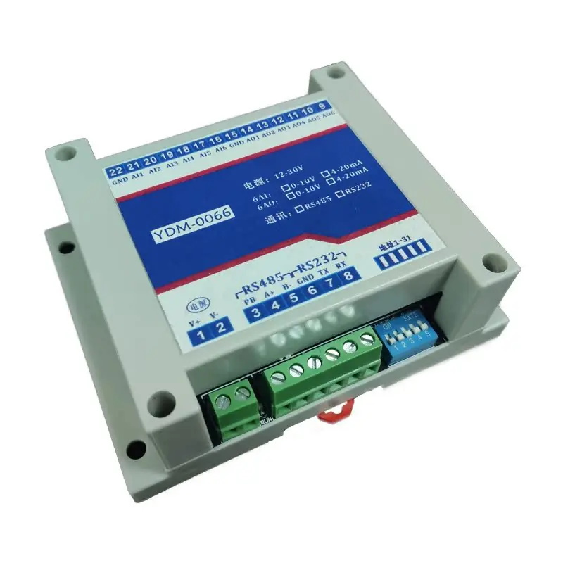 0066 Сбор аналогового ввода Аналоговый выход RS485/232 Ток связи 4–20 мА Напряжение 0–10 В
0066 Сбор аналогового ввода Аналоговый выход RS485/232 Ток связи 4–20 мА Напряжение 0–10 В