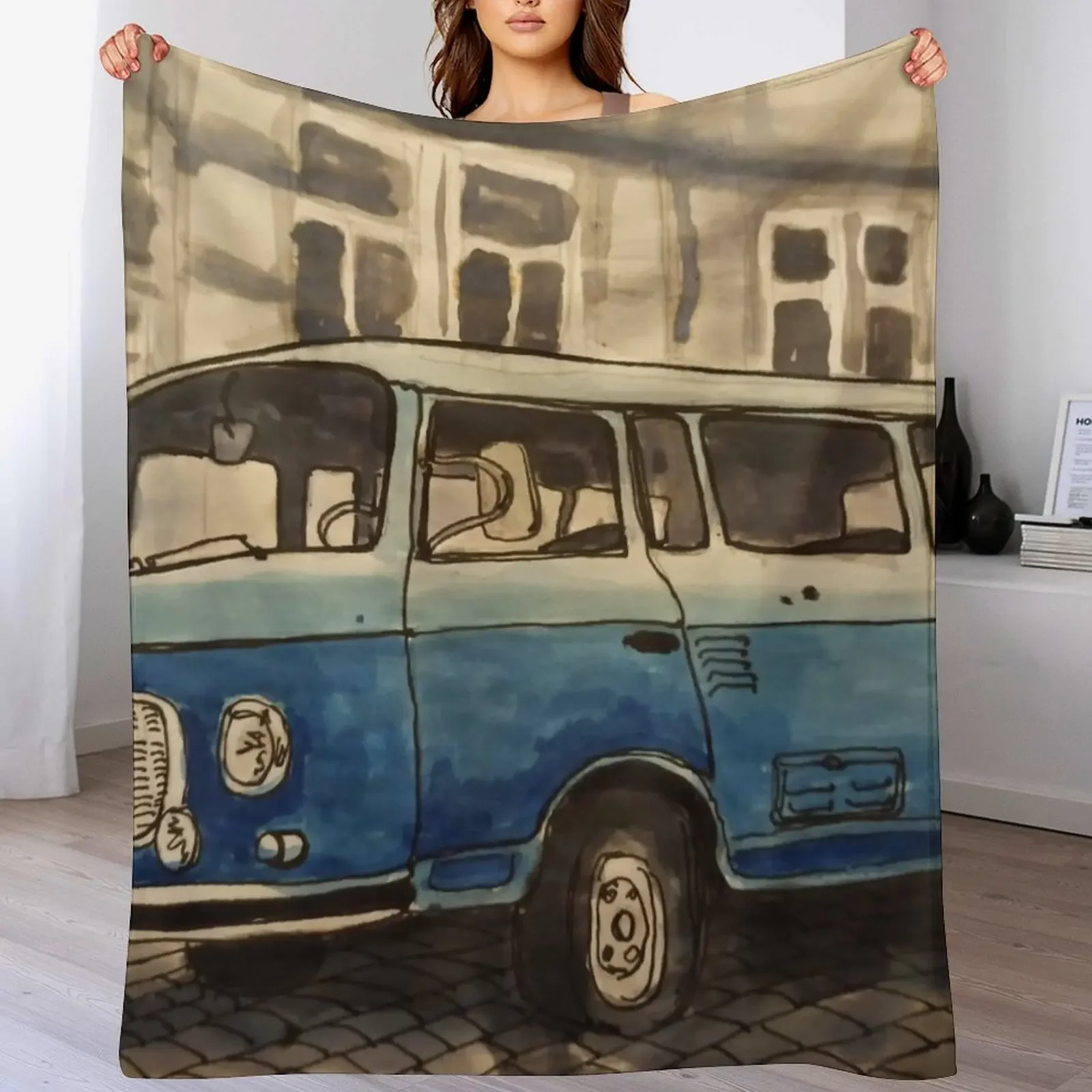 Iconic old Barkas bus Throw Blanket Designers Hairys Vintage Flannels Blankets
Iconic old Barkas bus Throw Blanket Designers Hairys Vintage Flannels Blankets