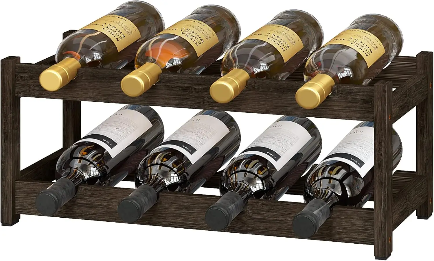 Wine Rack Freestanding 2 Tier 8 Bottle Bamboo Wine Racks Countertop Cabinet Wine Holder Wine Storage Shelf for, Bar, Pantry Wine Cellar Basement Countertop Mocha (16.85 L x 9.25W x 7H
Wine Rack Freestanding 2 Tier 8 Bottle Bamboo Wine Racks Countertop Cabinet Wine Holder Wine Storage Shelf for, Bar, Pantry Wine Cellar Basement Countertop Mocha (16.85 L x 9.25W x 7H