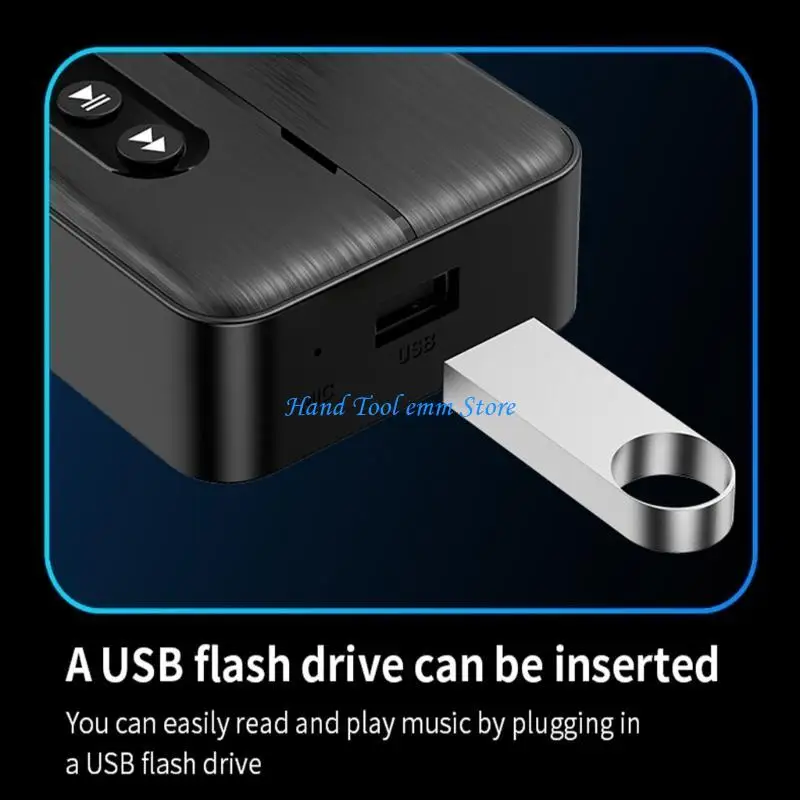 H37F BT5.4 Auditory Receiver For Old Speakers Wireless Music Streaming With 3.5mm Connection USB Playback And HiFi Sound
H37F BT5.4 Auditory Receiver For Old Speakers Wireless Music Streaming With 3.5mm Connection USB Playback And HiFi Sound