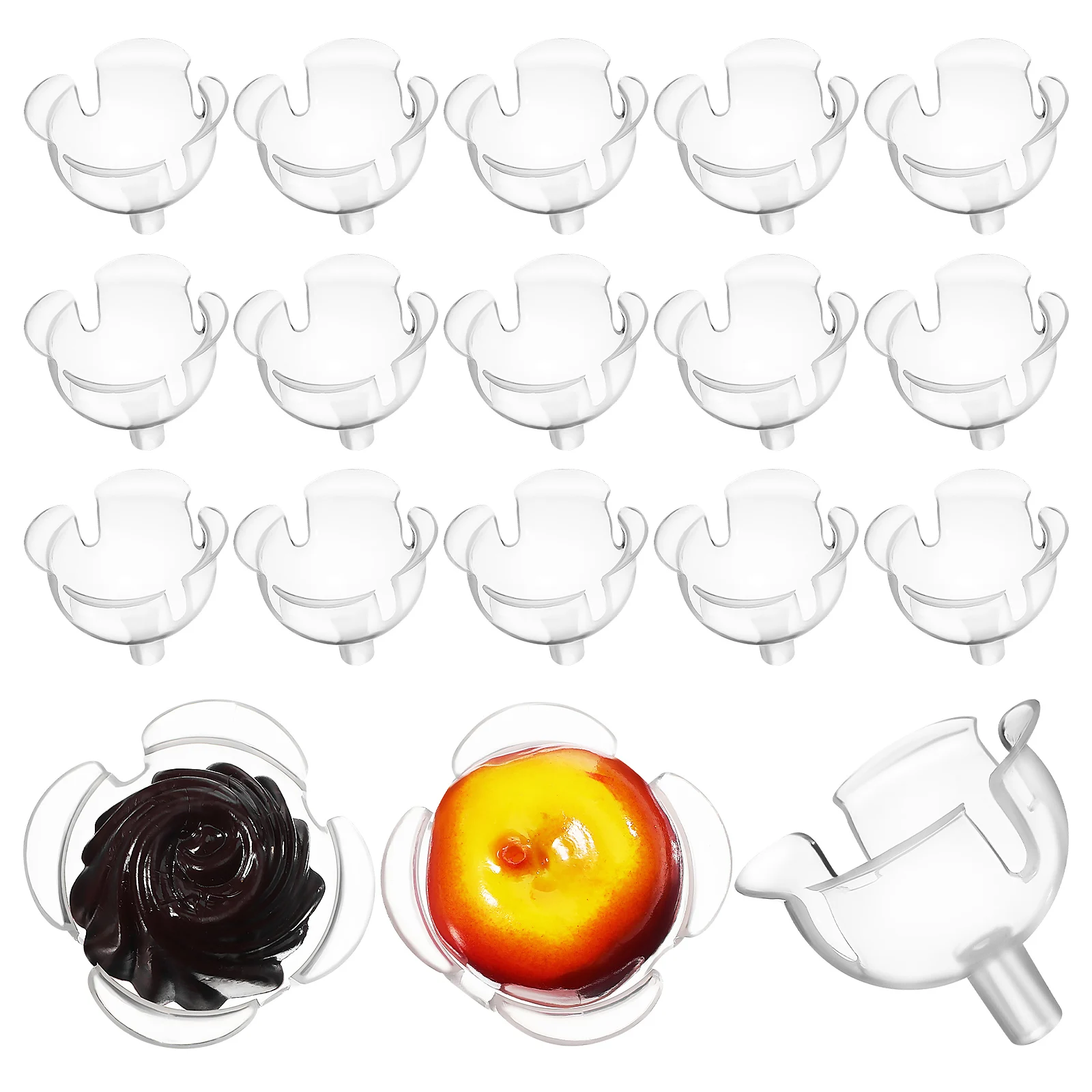 100pcs Torus Holder Candy Cup Decorative Candy Cup Portable Chocolate Base Chocolate Bouquet Base BouquetFlower Party
100pcs Torus Holder Candy Cup Decorative Candy Cup Portable Chocolate Base Chocolate Bouquet Base BouquetFlower Party