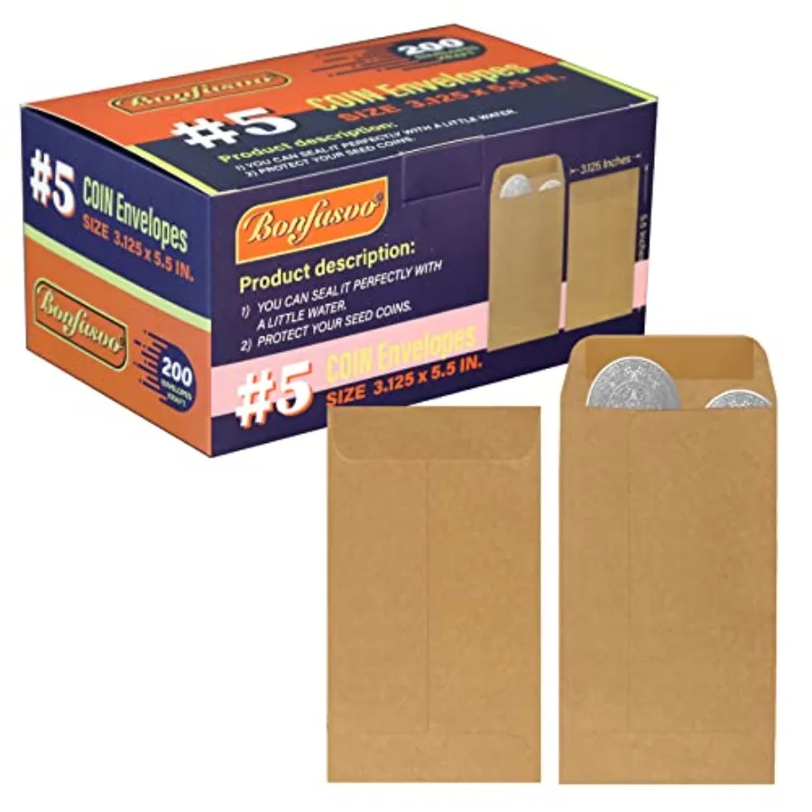 coin envelope 3.125 x 5.5 Inch Envelopes Classic Small Parts Envelopes with Self Adhesive Gummed Flap for Coins Cash Credit Car
coin envelope 3.125 x 5.5 Inch Envelopes Classic Small Parts Envelopes with Self Adhesive Gummed Flap for Coins Cash Credit Car