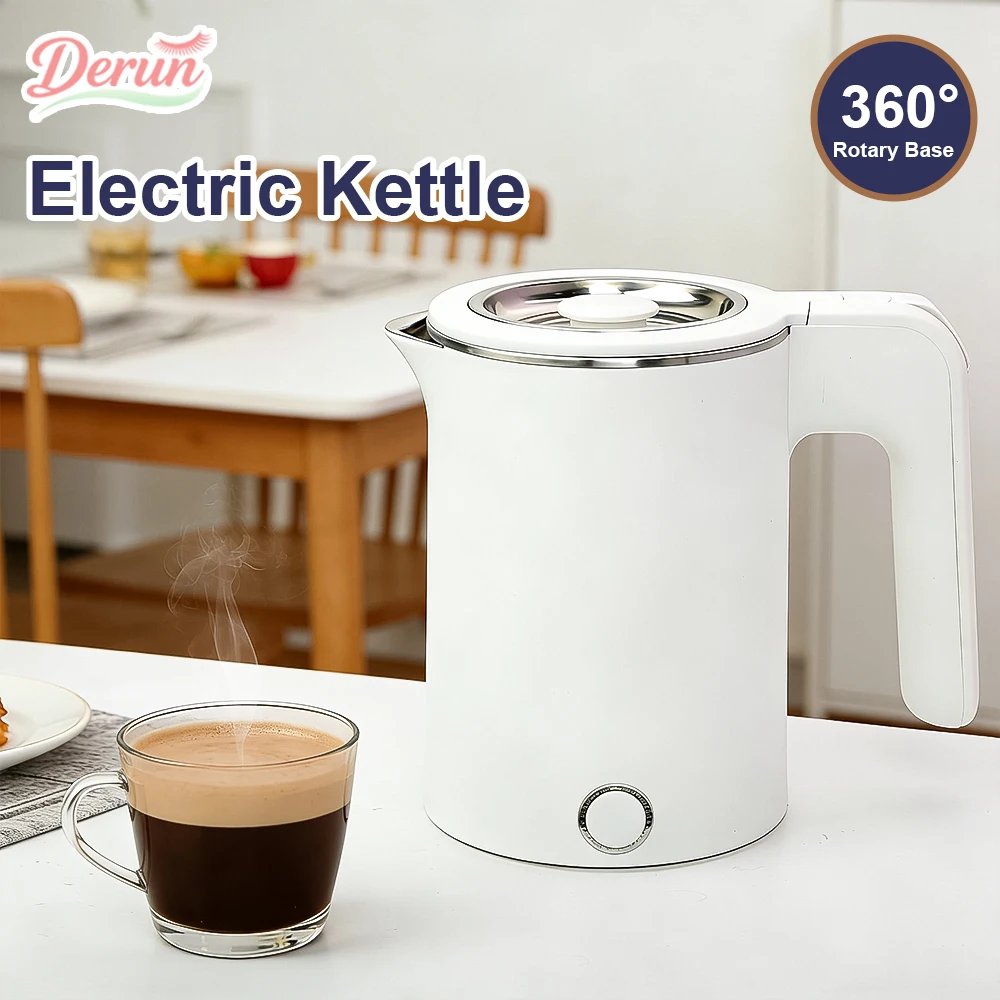 Travel Friendly 1.0L Smart Electric Kettle Stainless Steel Portable Water Boiler Pot for Tea Coffee Brewing Home Hotel
Travel Friendly 1.0L Smart Electric Kettle Stainless Steel Portable Water Boiler Pot for Tea Coffee Brewing Home Hotel