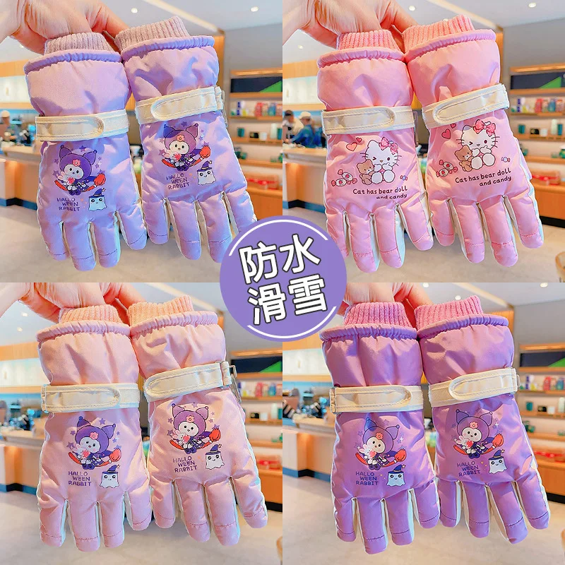 Зимние детские лыжные перчатки Hellokitty для детей от 2 до 12 лет, утолщенные для тепла, уличные, водонепроницаемые, для девочек, Рождественский подарок
Зимние детские лыжные перчатки Hellokitty для детей от 2 до 12 лет, утолщенные для тепла, уличные, водонепроницаемые, для девочек, Рождественский подарок