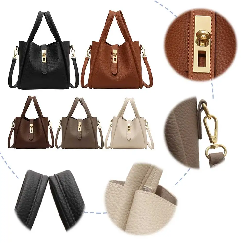 Bucket Bag for Women Magnetic Closure Crossbody Bag PU Leather with Inner Bag Satchel Bag Handbag for Work Travel 
Bucket Bag for Women Magnetic Closure Crossbody Bag PU Leather with Inner Bag Satchel Bag Handbag for Work Travel