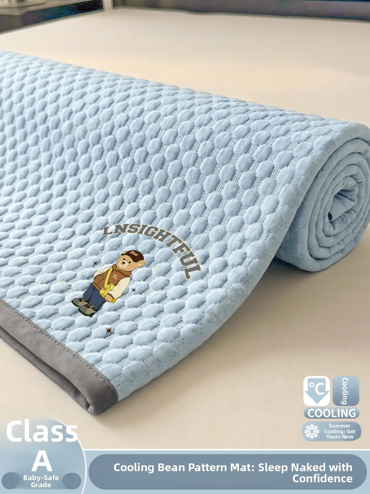 Ice Bean Cool Mat Ice Silk Bedding Summer New Arrival Dormitory Single a Class Maternity Soft Set Modern Chinese Style Antiba...
Ice Bean Cool Mat Ice Silk Bedding Summer New Arrival Dormitory Single a Class Maternity Soft Set Modern Chinese Style Antiba...