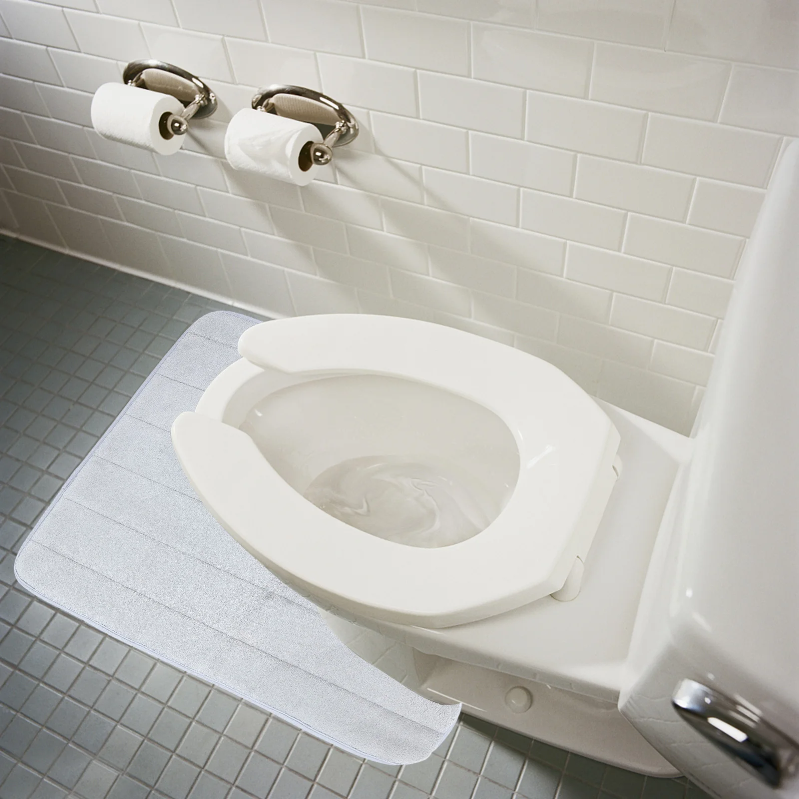 U-Shaped Floor Non-Slip Soft Cushion Bathroom Ground for Home Use Easy Clean Comfortable Feet Support Anti-Slip Design for Area
U-Shaped Floor Non-Slip Soft Cushion Bathroom Ground for Home Use Easy Clean Comfortable Feet Support Anti-Slip Design for Area