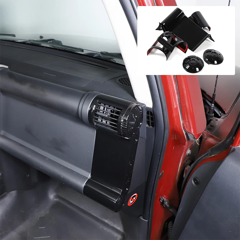 For Toyota FJ Cruiser 2007-2021 ABS Car Side Air Outlet Frame Air Conditioner Air Outlet Frame Interior Accessories
For Toyota FJ Cruiser 2007-2021 ABS Car Side Air Outlet Frame Air Conditioner Air Outlet Frame Interior Accessories