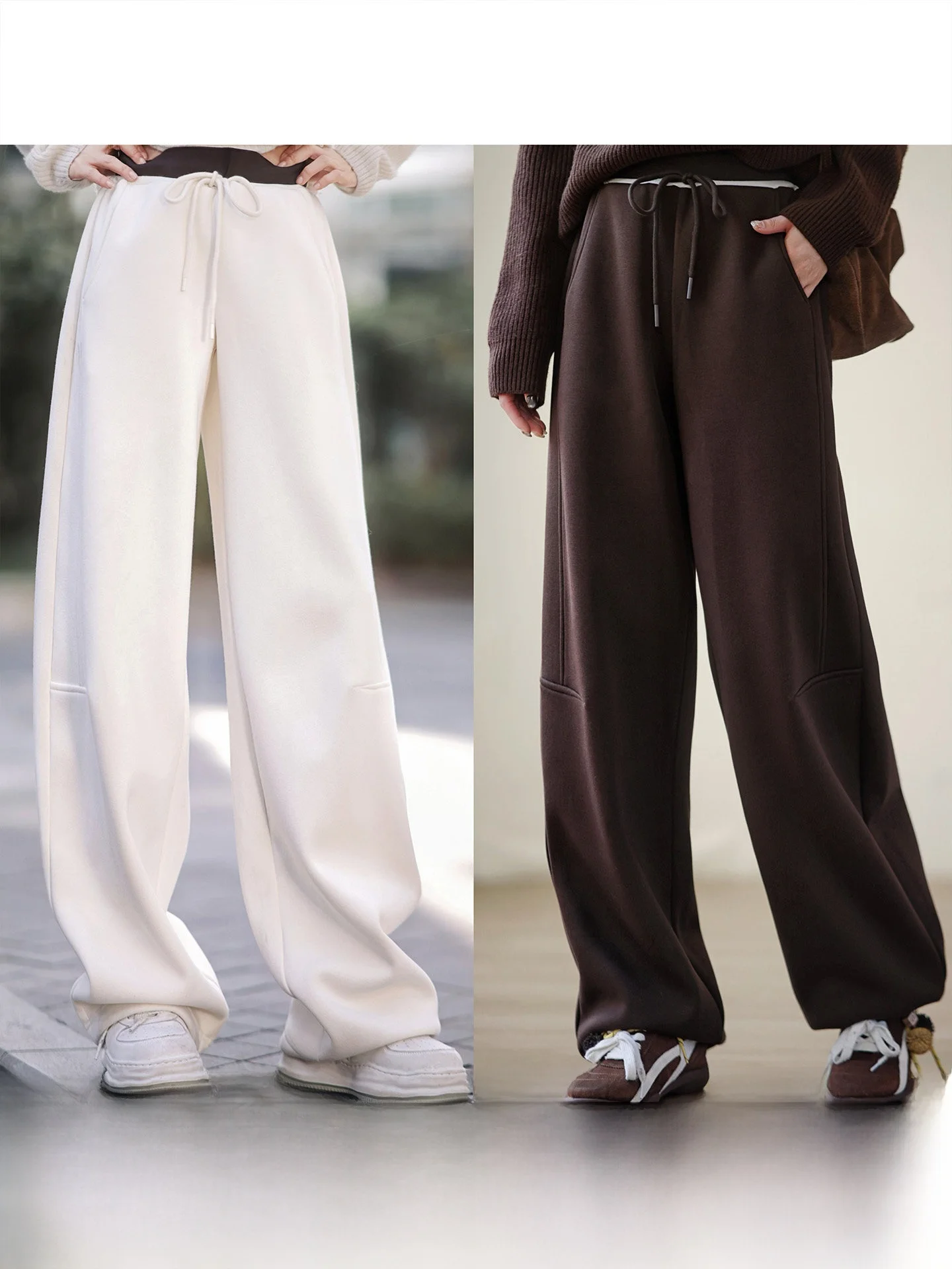 High Waist Dstring Fce Lined Thi Winter Casual Pants Comfortable Cotton for Ladies Walking around in Cold Weather
High Waist Dstring Fce Lined Thi Winter Casual Pants Comfortable Cotton for Ladies Walking around in Cold Weather