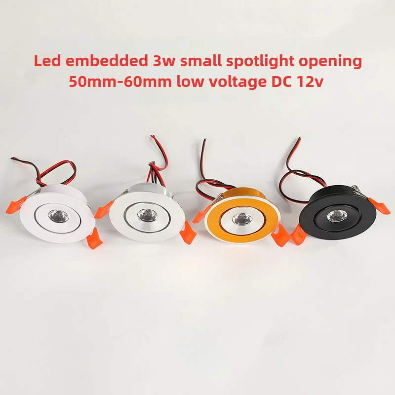 DC12V Ultra-thin Led Mini Spot Light 3W Cob Embedded Wine Cabinet Display Light Holesize 5cm 6cm
DC12V Ultra-thin Led Mini Spot Light 3W Cob Embedded Wine Cabinet Display Light Holesize 5cm 6cm