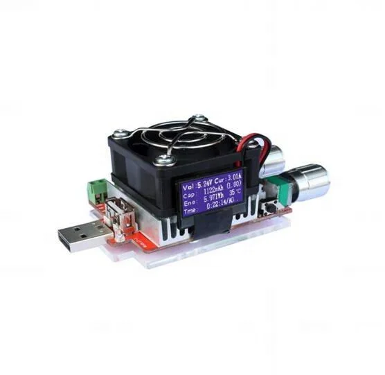 #28073 35W USB Electronic Load Adjustable Constant Current Aging Resistor Battery Voltage Capacity Tester Electronics Stock
#28073 35W USB Electronic Load Adjustable Constant Current Aging Resistor Battery Voltage Capacity Tester Electronics Stock