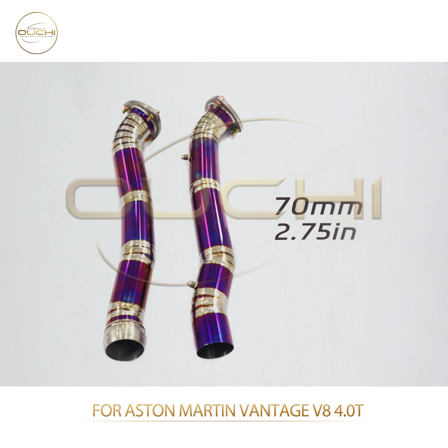 Прямые продажи с фабрики OUCHI для Aston Martin Vantage V8 4.0T TC4, резонансная выхлопная труба, дизайн трубы 70 мм
Прямые продажи с фабрики OUCHI для Aston Martin Vantage V8 4.0T TC4, резонансная выхлопная труба, дизайн трубы 70 мм