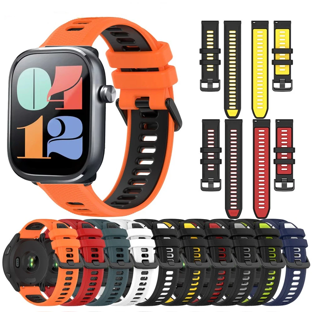 Sports Silicone Strap for Mibro Watch C4 Smart Watch Quick 22mm Breathable Wrist Wristband for Mibro Watch C4 Accessorie
Sports Silicone Strap for Mibro Watch C4 Smart Watch Quick 22mm Breathable Wrist Wristband for Mibro Watch C4 Accessorie