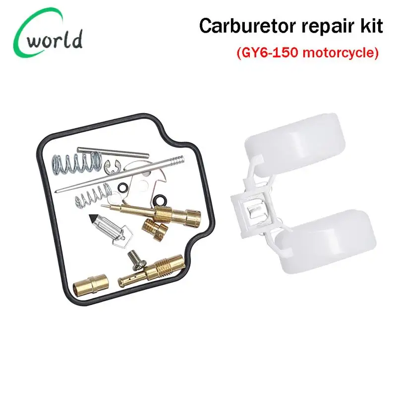 Carburetor Repair Kit Fit Chinese 4 Stroke GY6 125 150 Scooter 152QMI 157QMJ Engine Parts
Carburetor Repair Kit Fit Chinese 4 Stroke GY6 125 150 Scooter 152QMI 157QMJ Engine Parts