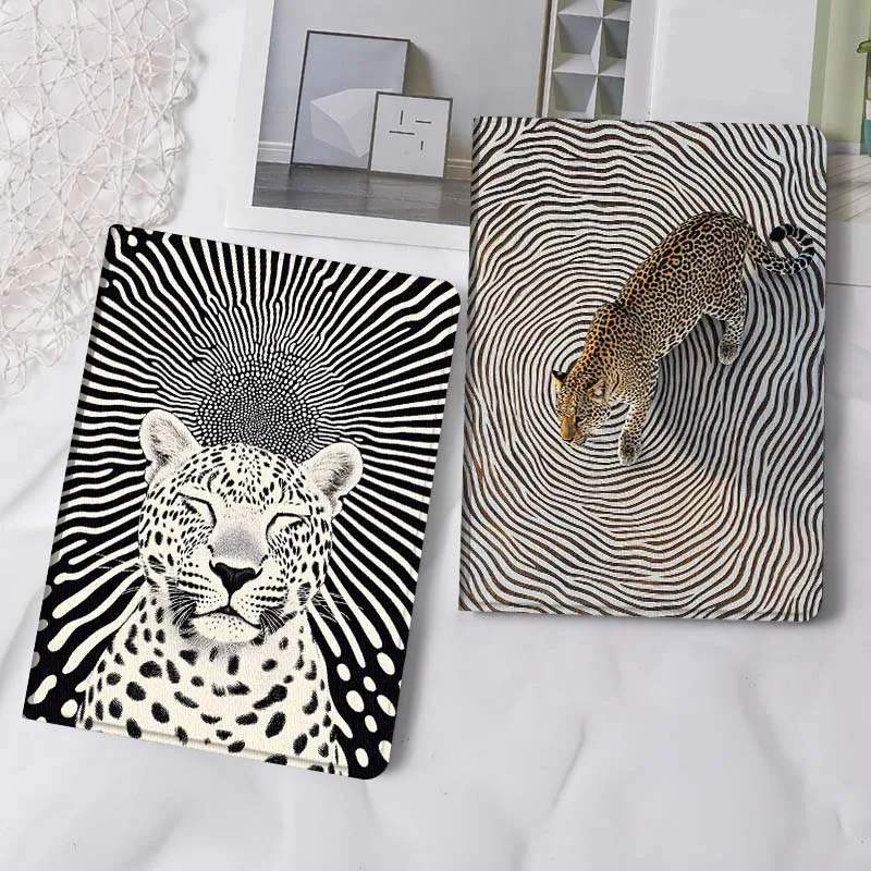 Tiger Cat Leopard Print Cool For iPad Pro Air Mini 2 3 4 5 6 7 6th 7th 10th 11th 10.2 9.7 10.5 11 Foldable Tablet Case Gift
Tiger Cat Leopard Print Cool For iPad Pro Air Mini 2 3 4 5 6 7 6th 7th 10th 11th 10.2 9.7 10.5 11 Foldable Tablet Case Gift