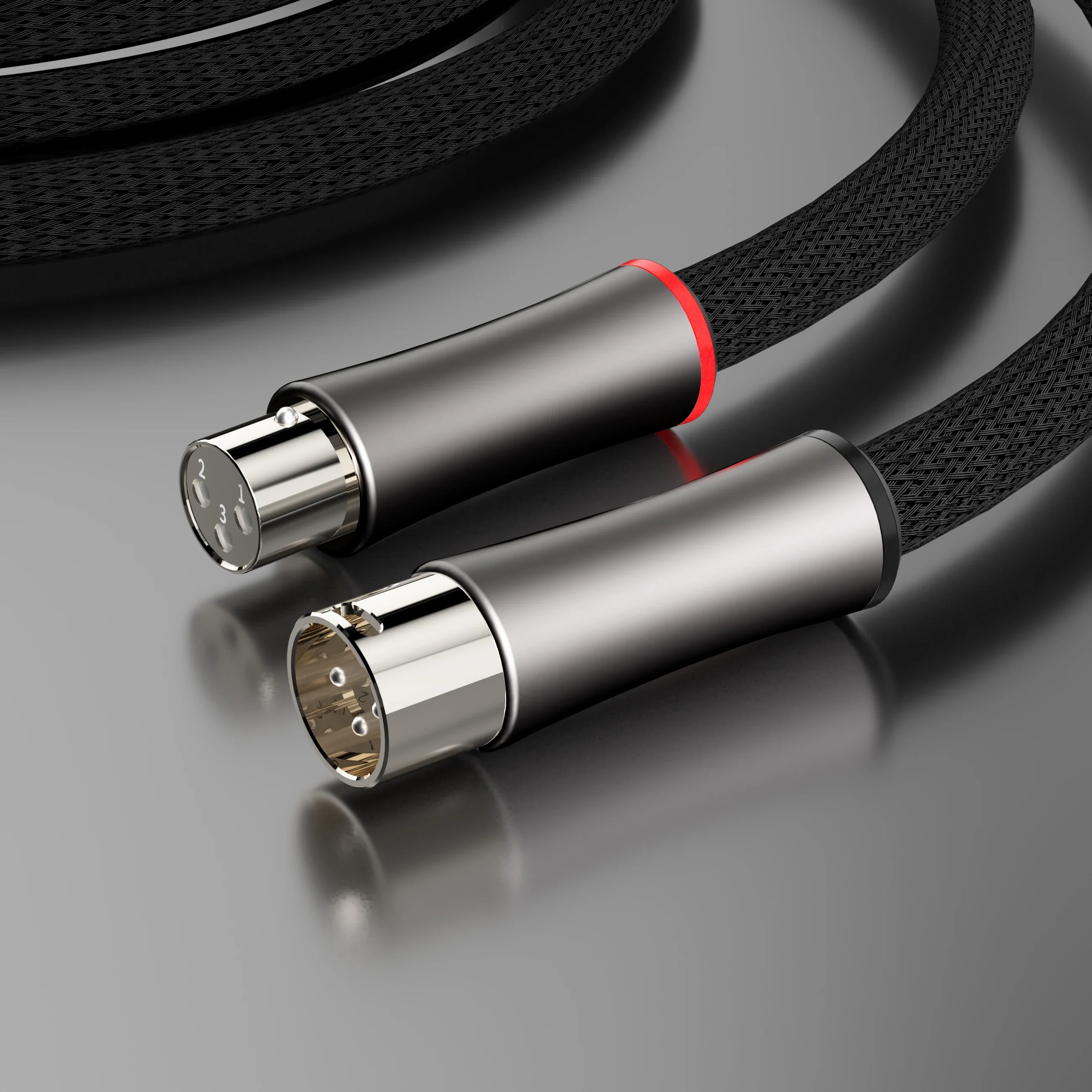 Monosaudio 4N Pure silver XLR Plug XLR Connector Jack Hifi Audio MIC Plug
Monosaudio 4N Pure silver XLR Plug XLR Connector Jack Hifi Audio MIC Plug