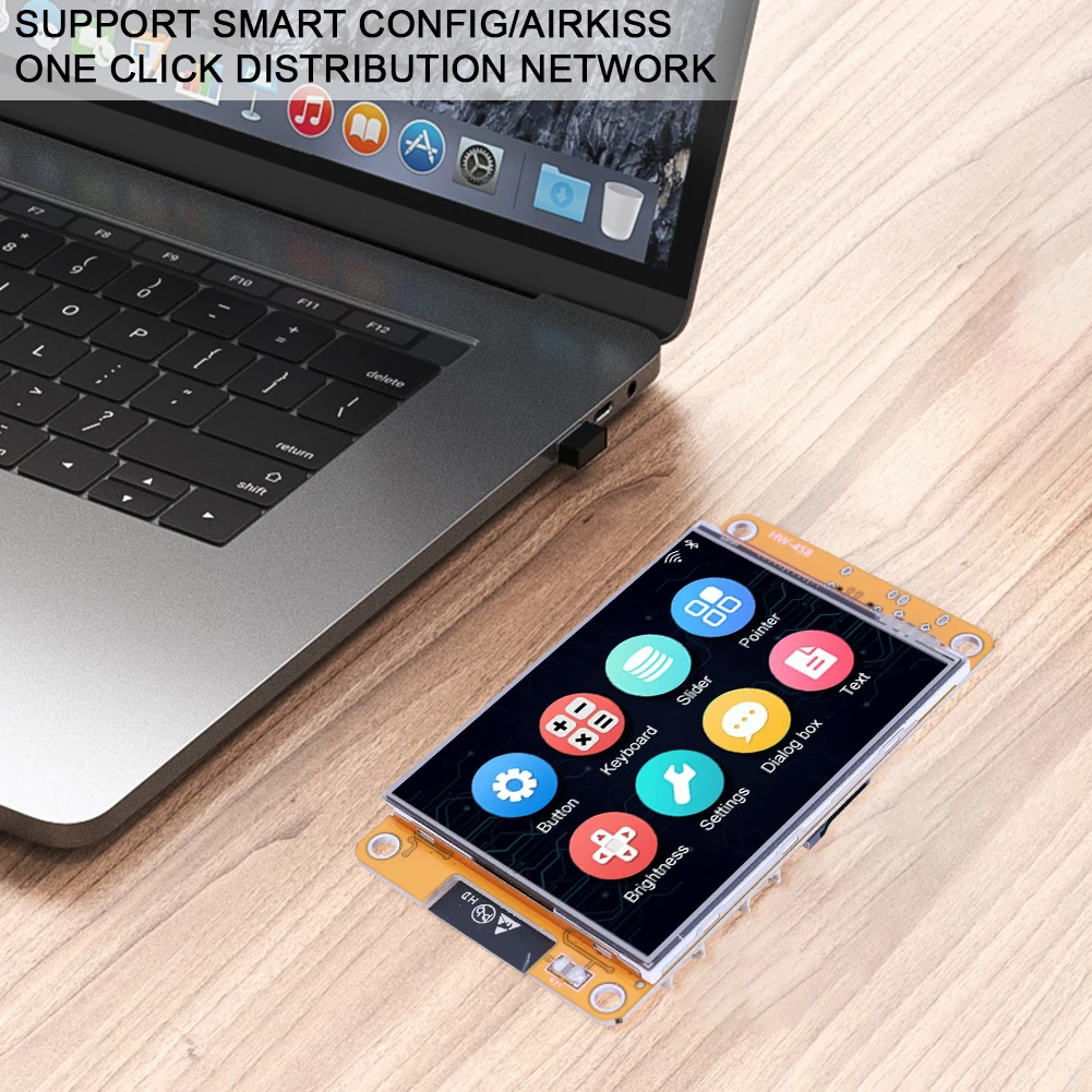 ESP32 для Arduino LVGL WIFI и Bluetooth-совместимая макетная плата 2,8-дюймовый ЖК-модуль TFT модуль умного дисплея с сенсорным экраном
ESP32 для Arduino LVGL WIFI и Bluetooth-совместимая макетная плата 2,8-дюймовый ЖК-модуль TFT модуль умного дисплея с сенсорным экраном